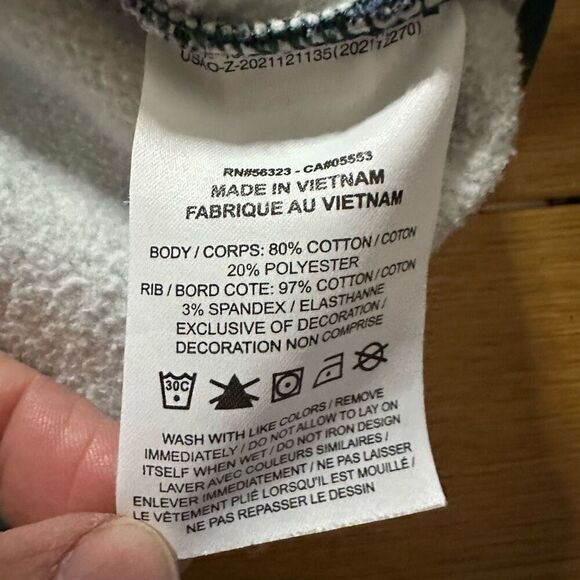 Jordan vintage fleece crewneck small oversized small - Picture 5 of 9